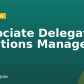 Associate Delegate Relations Manager