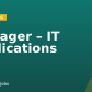 Manager – IT Applications