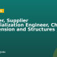 Manager, Supplier Industrialization Engineer, Chassis – Suspension and Structures
