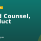 Lead Counsel, Product