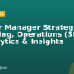 Senior Manager Strategy, Planning, Operations (SPO) – Analytics & Insights 