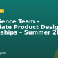 Experience Team – Associate Product Design Internships – Summer 2027