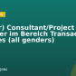 (Senior) Consultant/Project Manager im Bereich Transaction Services (all genders)