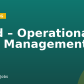 Lead – Operational Risk Management