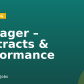 Manager – Contracts & Performance