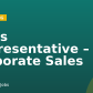Sales Representative – Corporate Sales