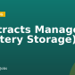 Contracts Manager (Battery Storage)