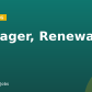 Manager, Renewals