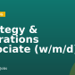 Strategy & Operations Associate (w/m/d)