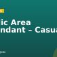 Public Area Attendant – Casual