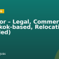 Director – Legal, Commercial (Bangkok-based, Relocation Provided)