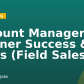 Account Manager – Partner Success & Sales (Field Sales)