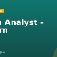 Data Analyst – Intern