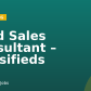 Field Sales Consultant – Classifieds