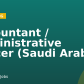 Accountant / Administrative Officer (Saudi Arabia)