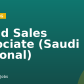 Cloud Sales Associate (Saudi National)