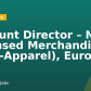 Account Director – NBA Licensed Merchandise (Non‑Apparel), Europe