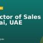 Director of Sales – Dubai, UAE