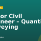 Senior Civil Engineer – Quantity Surveying