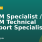 CAFM Specialist / CAFM Technical Support Specialist