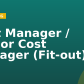 Cost Manager / Senior Cost Manager (Fit-out)