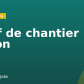 Chef de chantier Béton
