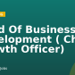 Head Of Business Development ( Chief Growth Officer)