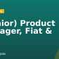 (Senior) Product Manager, Fiat & FCM