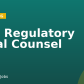 [EU] Regulatory Legal Counsel