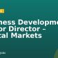 Business Development Senior Director – Capital Markets