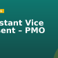 Assistant Vice Present – PMO