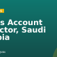 Sales Account Director, Saudi Arabia