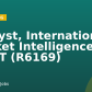 Analyst, International Market Intelligence — X-BAT (R6169)
