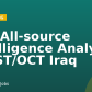 Mid All-source Intelligence Analyst – CIST/OCT Iraq