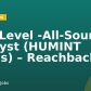Mid-Level -All-Source Analyst (HUMINT Focus) – Reachback