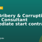 Anti-Bribery & Corruption (ABC) Consultant (immediate start contract)
