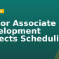 Senior Associate – Development Projects Scheduling