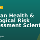 Human Health & Ecological Risk Assessment Scientist