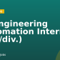 AI Engineering Automation Intern (f/m/div.)