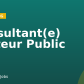 Consultant(e) Secteur Public